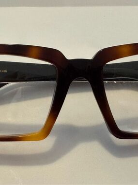 Illa Giulia C41G Tortoise 53/18 Eyeglass Frame/ Made In Italy